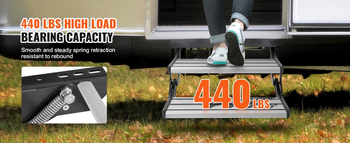 Improve RV Step Safety, Accessibility & Lighting for Confident Movement
